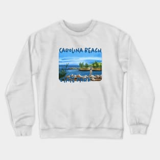 Carolina Beach State Park, North Carolina Crewneck Sweatshirt